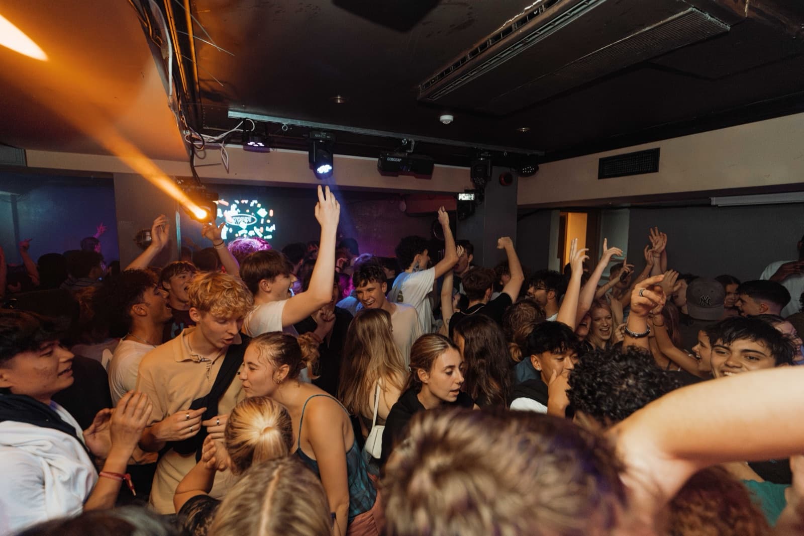 The dance floor at The Brass Pig, Clifton Triangle
